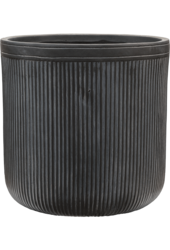 Baq Cylindre Nervuré Vertical Anthracite