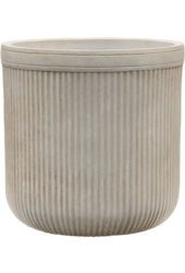 Baq Cylindre à Côte Verticale Beige