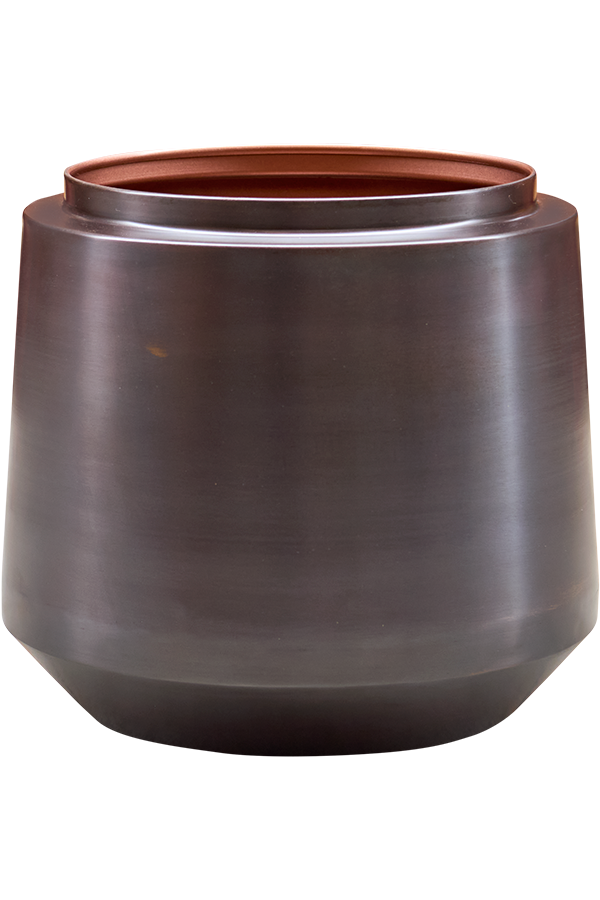 Pot indigo vintage en cuivre