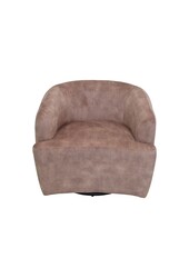 Draaifauteuil - hendel/Zwart - Adore 10 - Fluweel/metaal