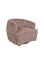 Draaifauteuil - hendel/Zwart - Adore 10 - Fluweel/metaal