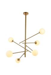 Suspension Diana White Gold