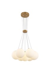 Suspension Jenna White Gold 7-Lumières