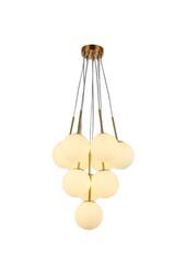 Suspension Luna White Gold