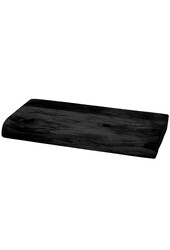 Wandplank Pure Zwart Mangohout 40 cm