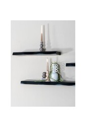 Étagère murale Pure Bois de manguier noir 60 cm