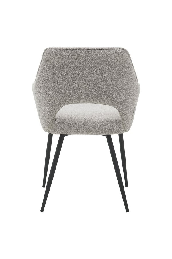 Eetkamerstoel Gina – Bouclé – Naturel