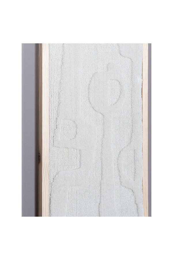 Décoration murale Devin Naturel – Wool Hanging 40 x 80 cm