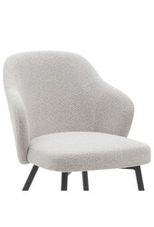 Eetkamerstoel Kendra – Bouclé – Naturel