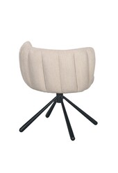 Schelp Draaistoel Beige
