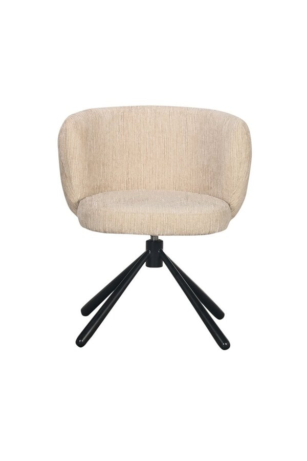 Shell Draaistoel Naturel