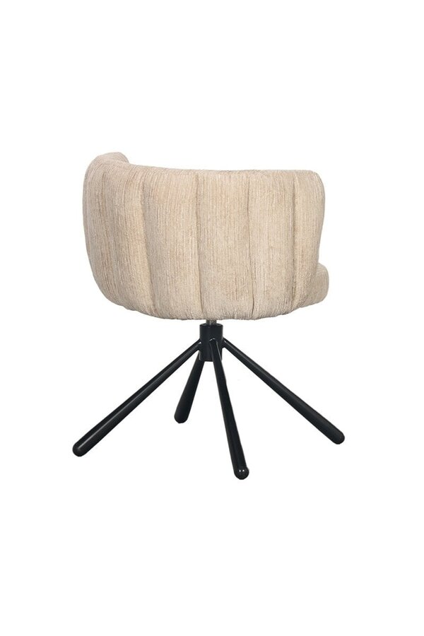 Shell Draaistoel Naturel