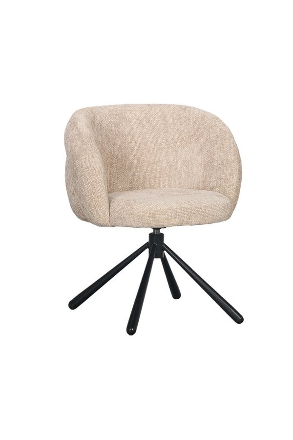 Fauteuil Pivotant Pebble Latte