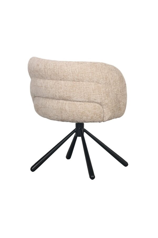 Pebble Draaibare Stoel Latte