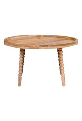 Jammu Table basse - Naturel, Ø60x35 cm