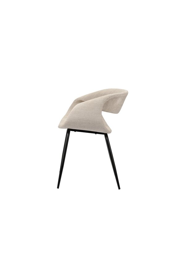 Chaise Whale Beige (Lot de 2)