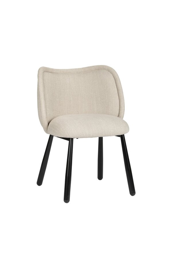 Chaise Panda Beige (Lot de 2)