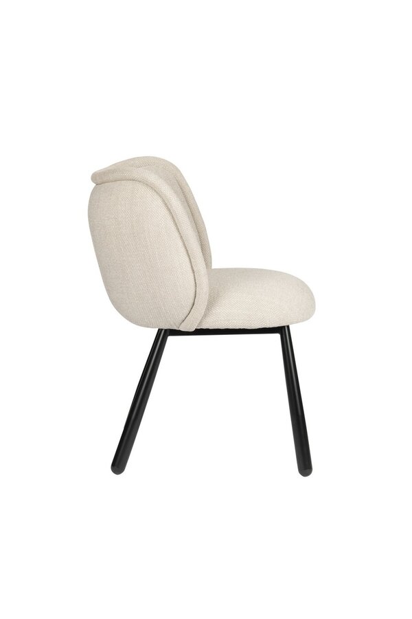 Chaise Panda Beige (Lot de 2)