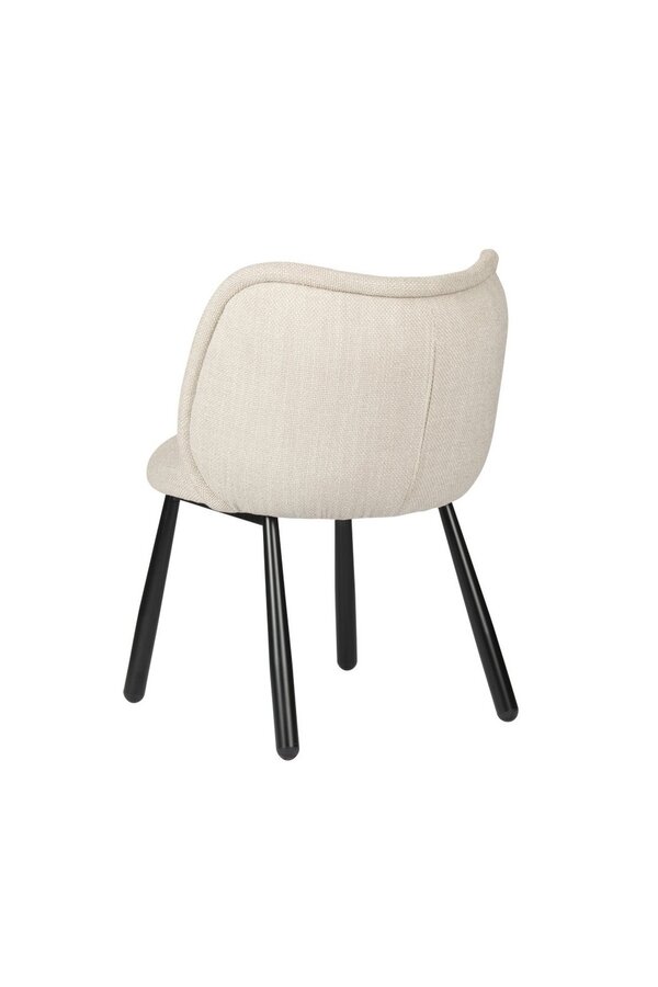 Chaise Panda Beige (Lot de 2)