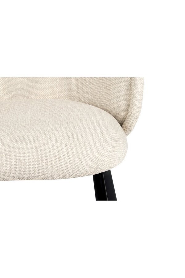 Chaise Panda Beige (Lot de 2)