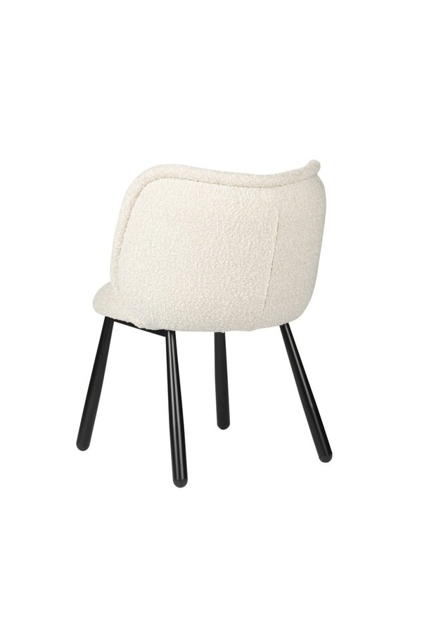 Chaise Panda Perle Blanche (Lot de 2)