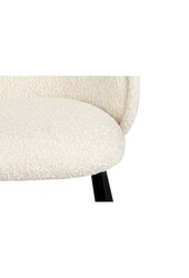 Chaise Panda Perle Blanche (Lot de 2)