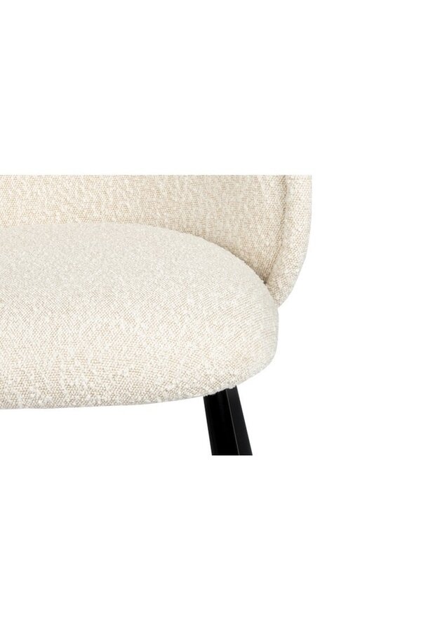 Chaise Panda Perle Blanche (Lot de 2)