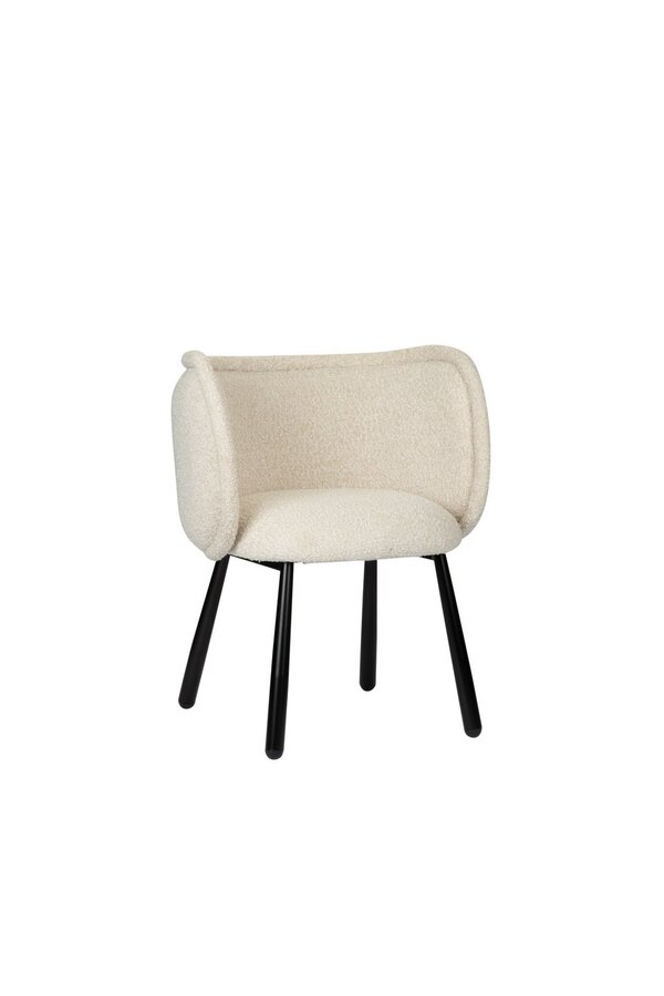 Fauteuil Panda Perle Blanche