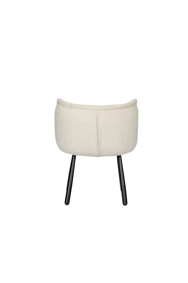 Fauteuil Panda Perle Blanche