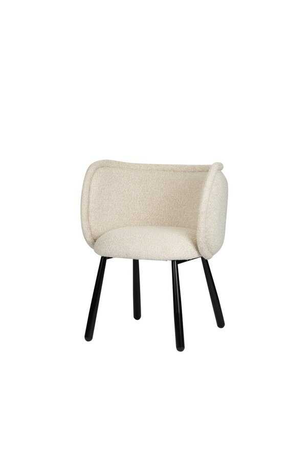 Fauteuil Panda Perle Blanche