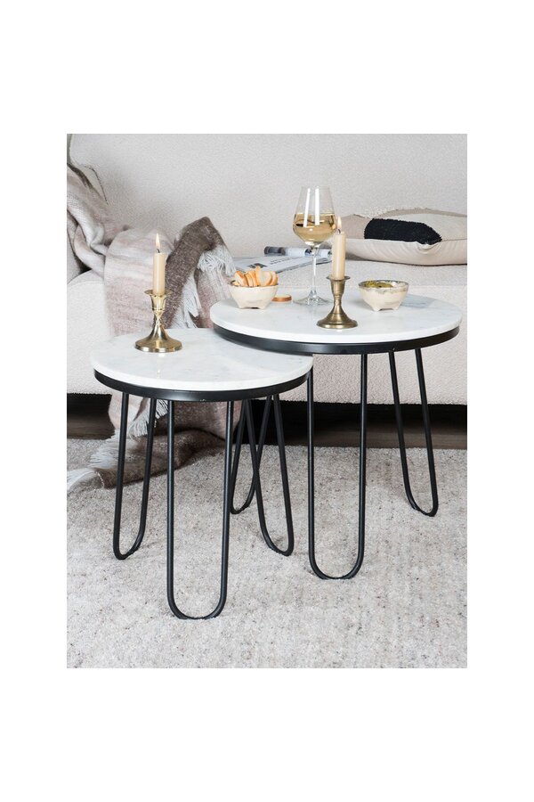 Table basse Milan - Marbre - 49 cm