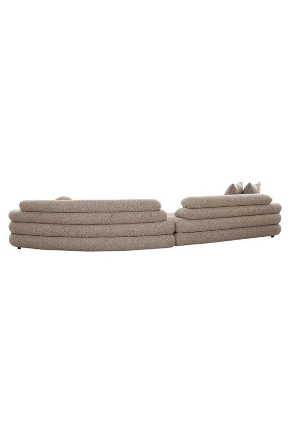 Bank Cairo 6-zits Sand Boucle