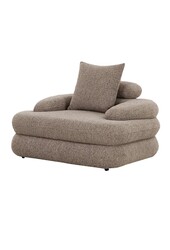 Cairo Fauteuil lounge Sable Boucle