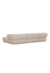 Bank New York 4-zits (Rechter Lounge) Beige