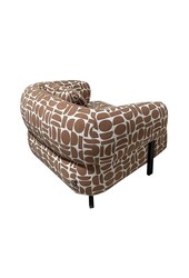 Fauteuil de salon Kathmandu Amon Terracotta