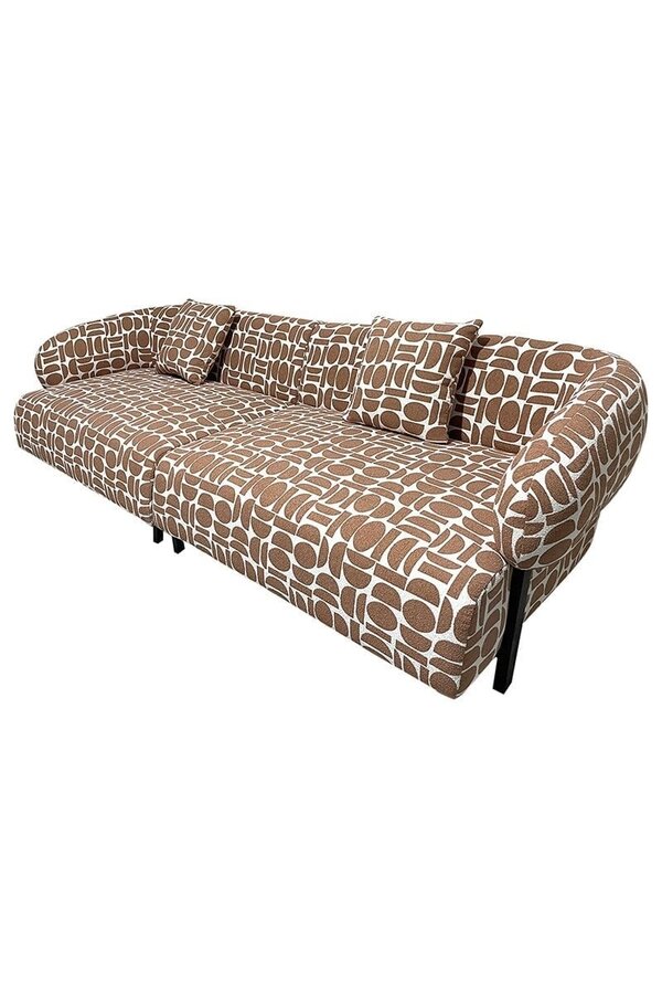 Canapé Kathmandu 3 places Amon Terracotta