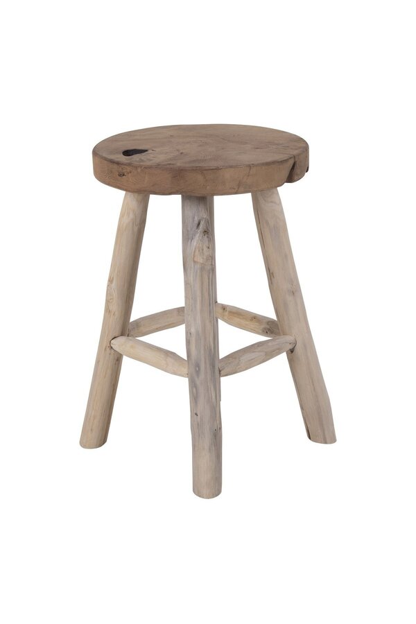 Tabouret en teck Badia