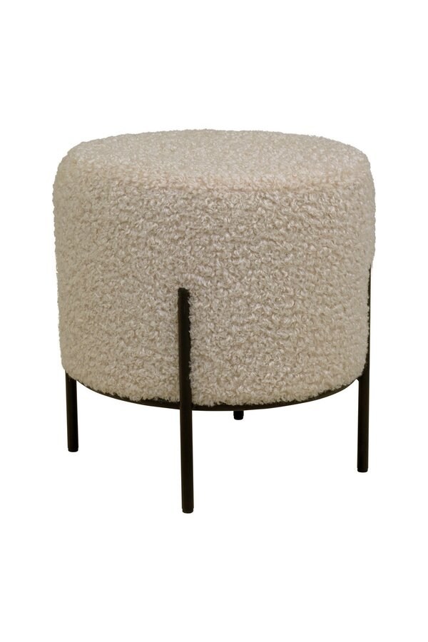 Alford Pouf - Gris-brun