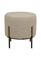 Alford Pouf - Gris-brun