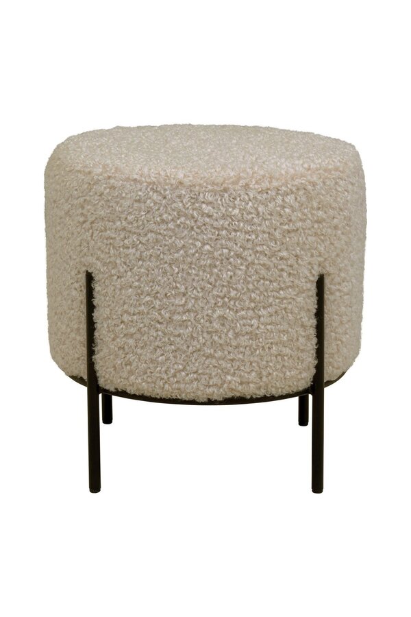 Alford Pouf - Gris-brun