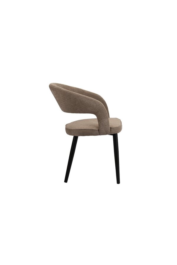 Chaise Tusk Marron (Lot de 2)