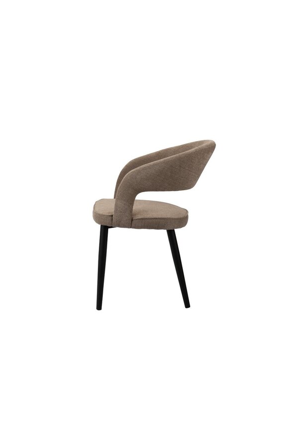 Chaise Tusk Marron (Lot de 2)