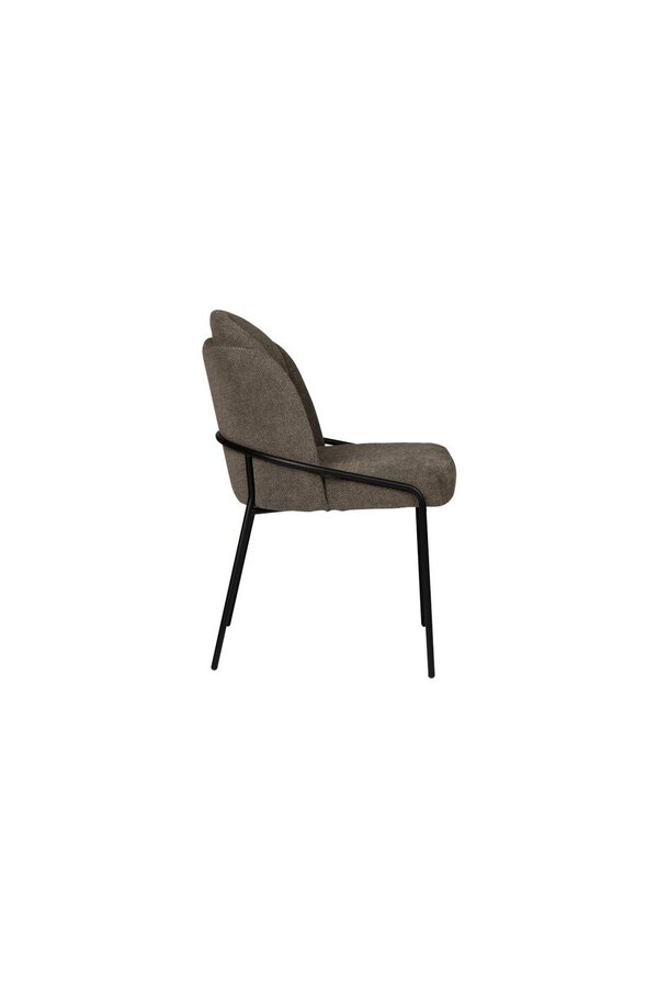 Chaise Fjord Taupe (Lot de 2)