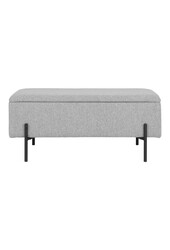 Watford Banc - Gris, 36,5x95x46 cm