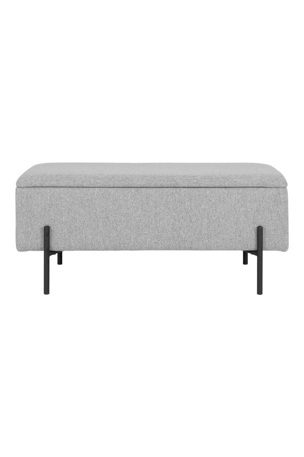 Watford Banc - Gris, 36,5x95x46 cm