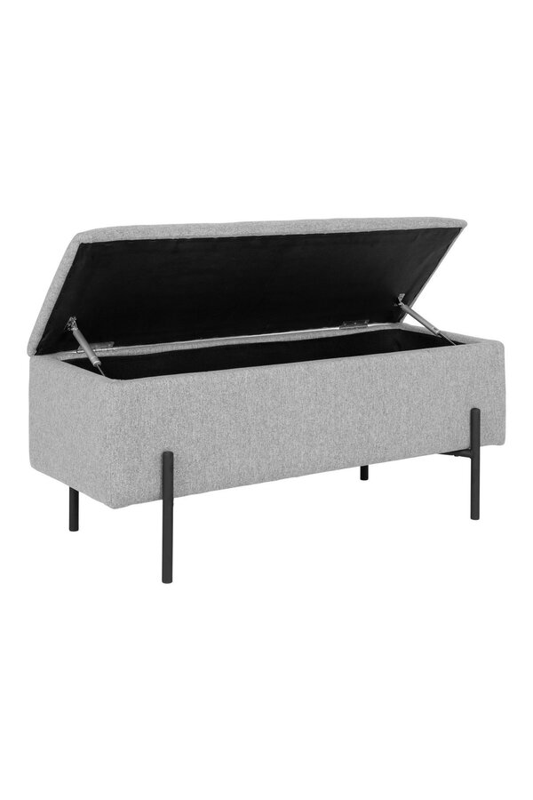 Watford Banc - Gris, 36,5x95x46 cm