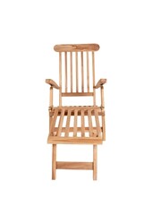 Chaise longue Arrecife Teak - Chaise longue en teck. Dossier réglable sur 4 positions