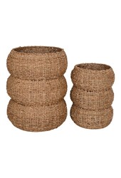 Sarbas Paniers - Nature, lot de 2