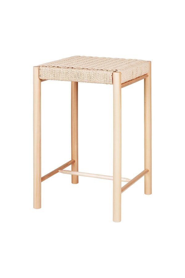 Abano Counter Chair - Naturel