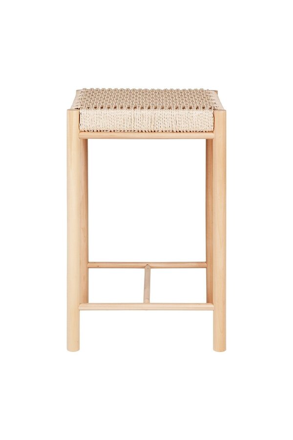 Abano Counter Chair - Naturel